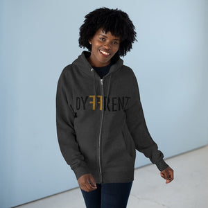 Unisex Premium Full Zip Hoodie - Dyffrent